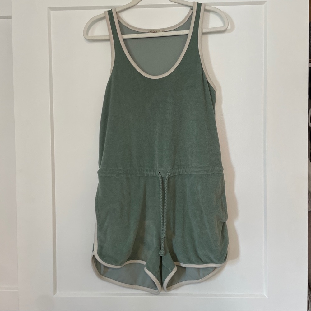 Faherty Terry Cloth Romper Perfect condition